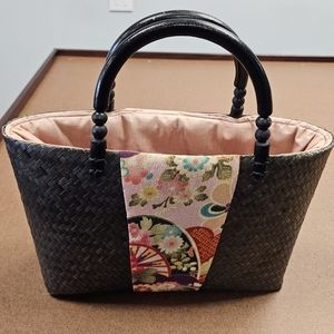 Asian style woven purse
